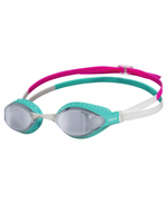 Arena Air-Speed Mirror - Silver-Turquoise-Multi - Aqua Style Saudi Arabia