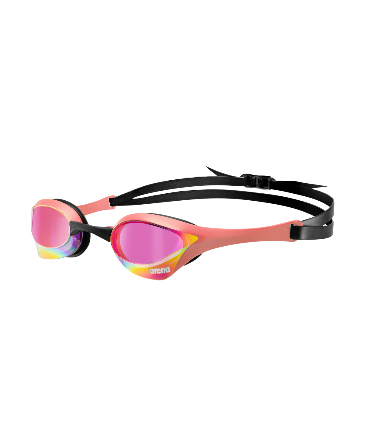 Arena Cobra Ultra Swipe Mirror (Racing) Violet-Coral - Aqua Style Saudi Arabia
