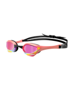 Arena Cobra Ultra Swipe Mirror (Racing) Violet-Coral - Aqua Style Saudi Arabia
