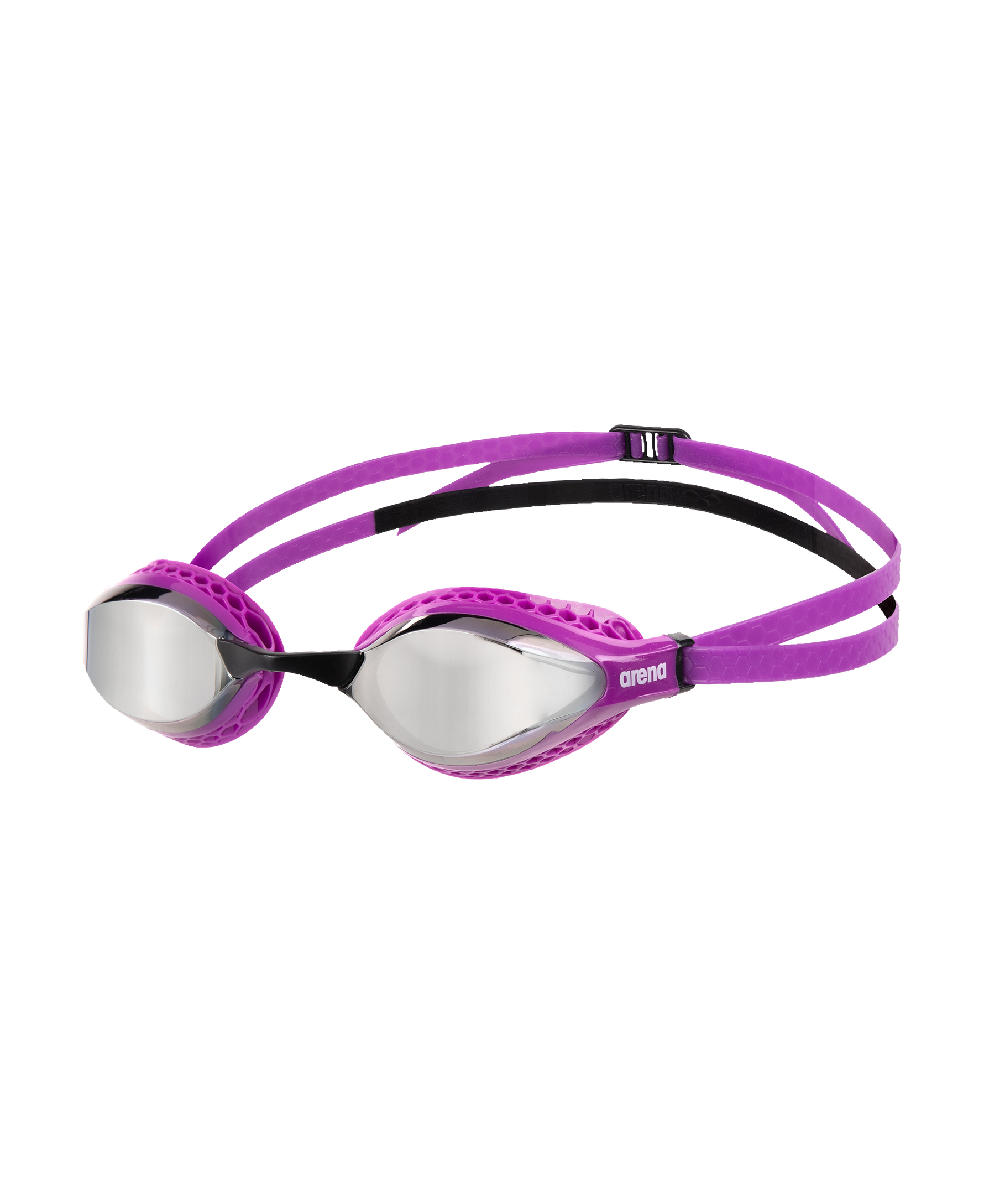 Arena Air-Speed Mirror - Silver-Purple-Black - Aqua Style Saudi Arabia