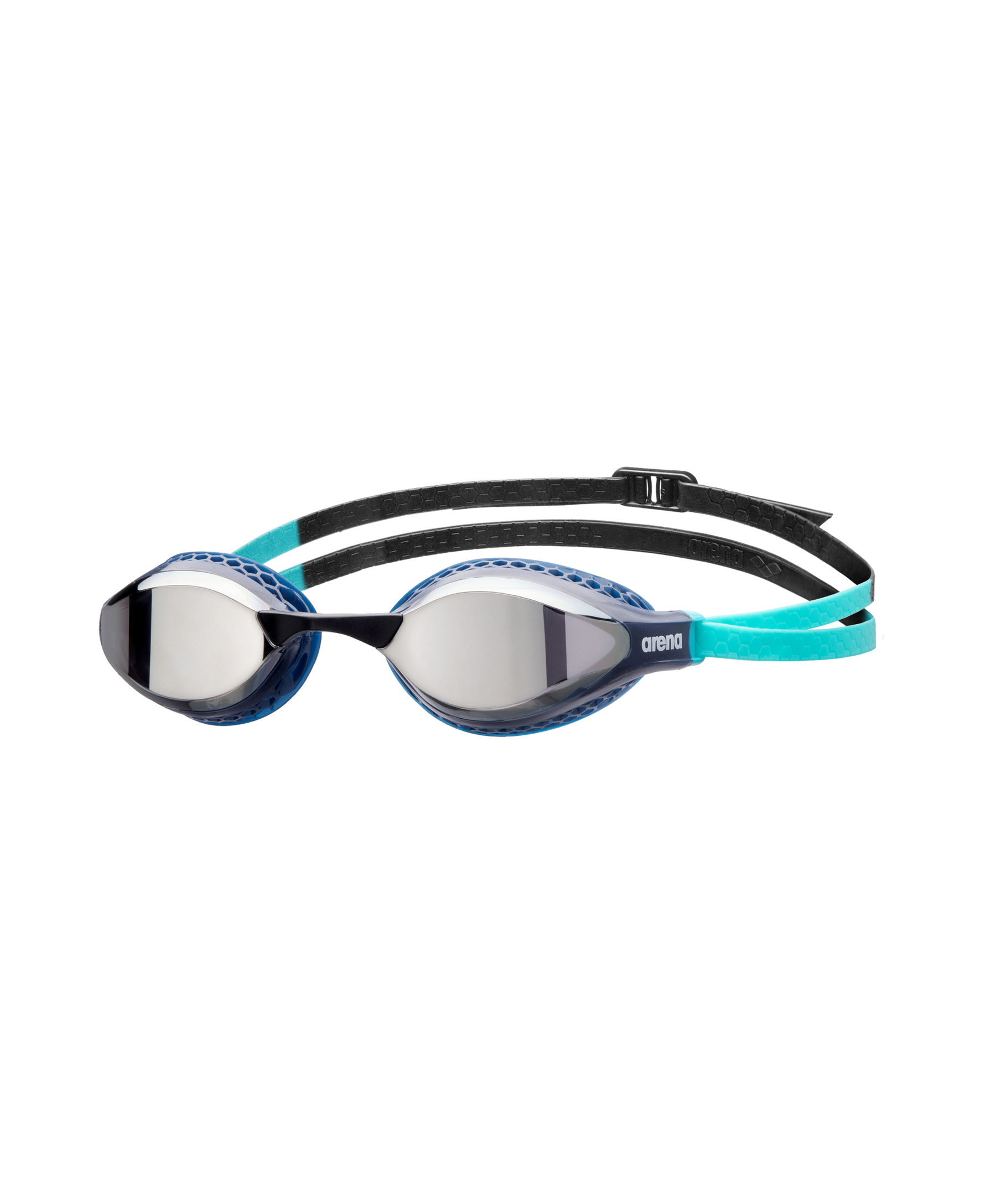 Arena Air-Speed Mirror - Silver-Navy-Water - Aqua Style Saudi Arabia