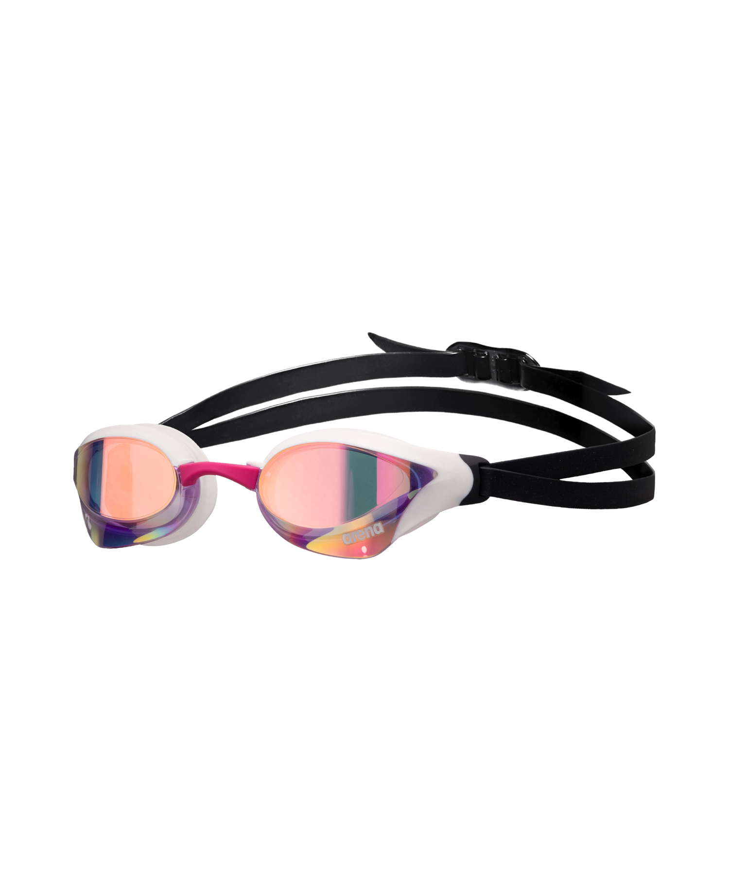Arena Cobra Core Swipe Mirror Goggles - Violet / White / Pink - Aqua Style Saudi Arabia