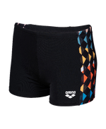 Arena Carnival Swim Shorts-Black (Boys') - Aqua Style Saudi Arabia