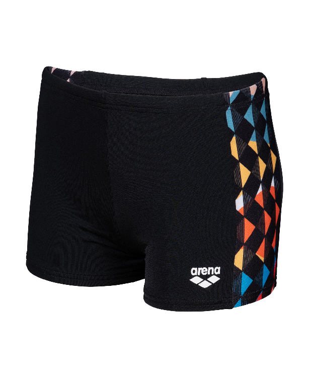 Arena Carnival Swim Shorts-Black (Boys') - Aqua Style Saudi Arabia