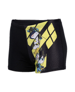 Arena Carnival Swim Shorts-Black-Multi (Boys') - Aqua Style Saudi Arabia