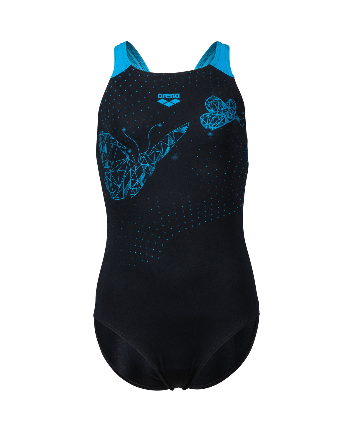 Arena Girl's Butterfly V Back Swimsuit – One Piece - Aqua Style Saudi Arabia