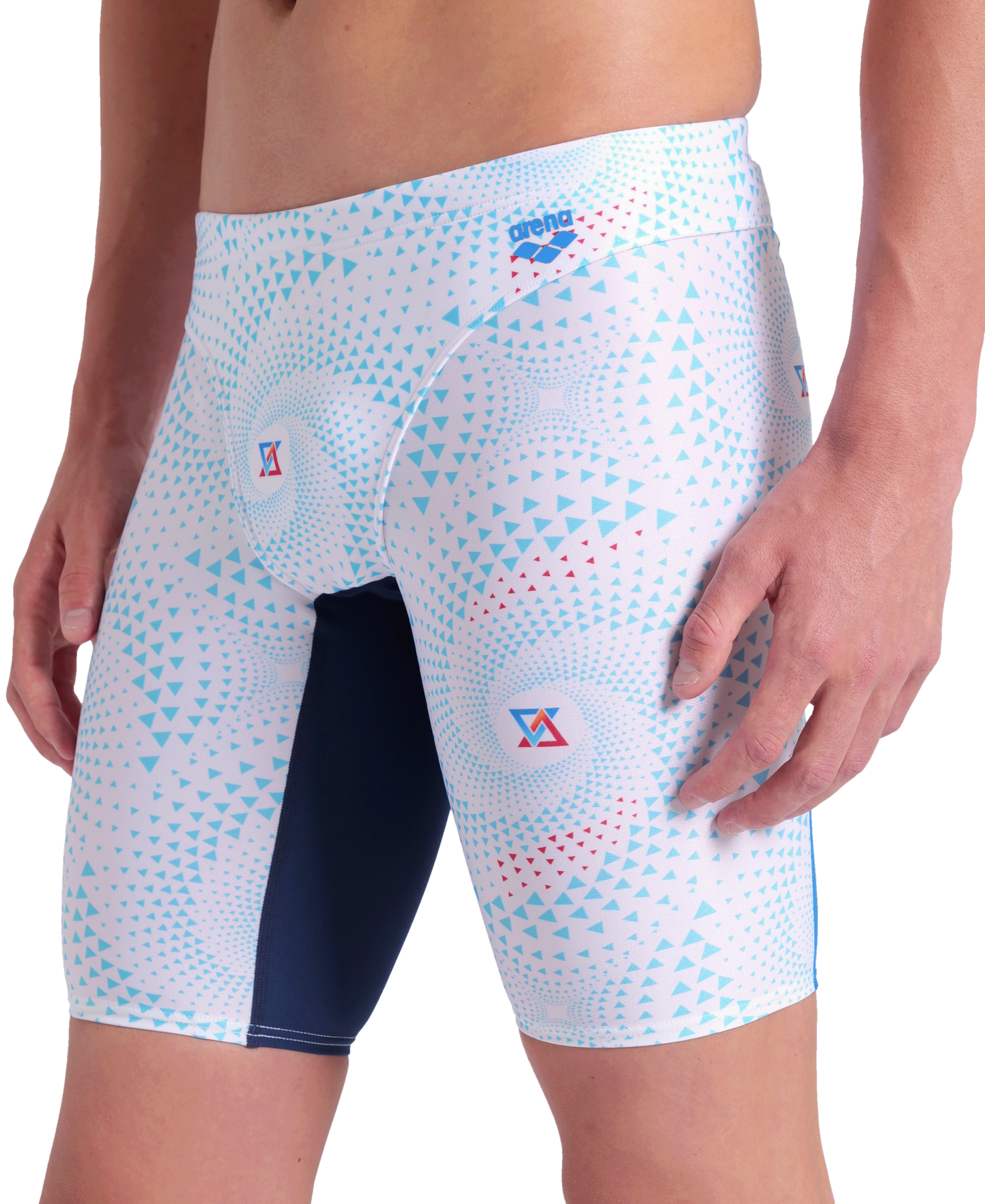 Arena Men's Fireflow Swim Jammer - Aqua Style Saudi Arabia