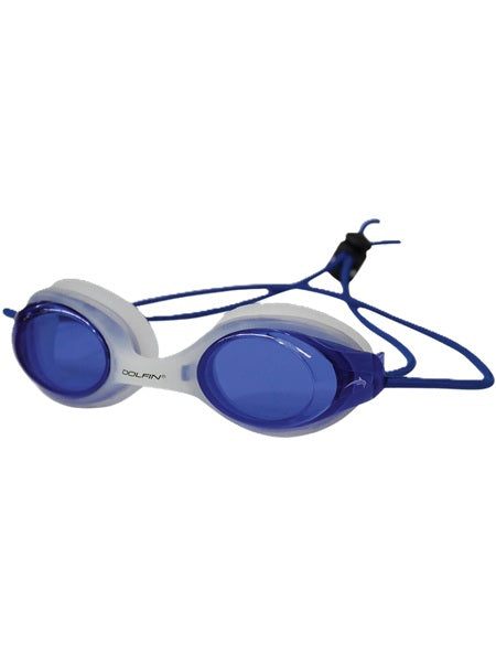 Dolfin Bungee Racer Blue/Clear Goggle - Aqua Style Saudi Arabia