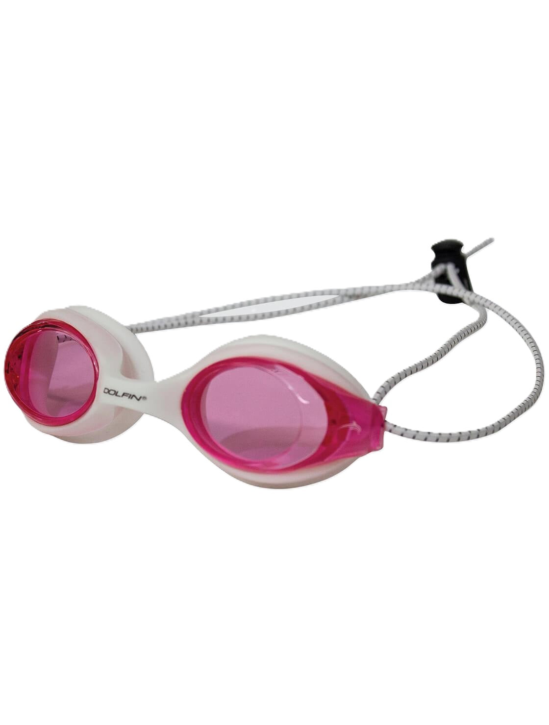 Dolfin Bungee Racer Pink/White Goggle - Aqua Style Saudi Arabia
