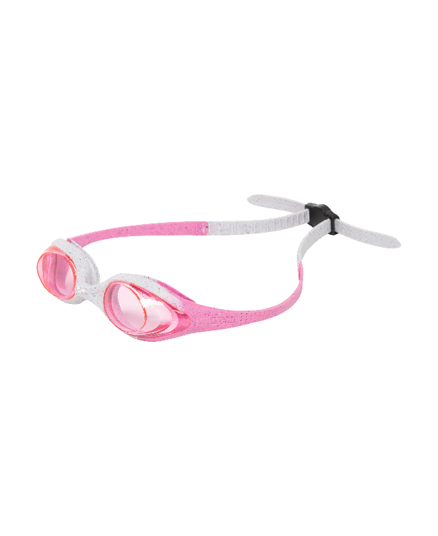 Arena Spider Junior Mirror Swim Goggles - Pink/Grey/Pink - Aqua Style Saudi Arabia