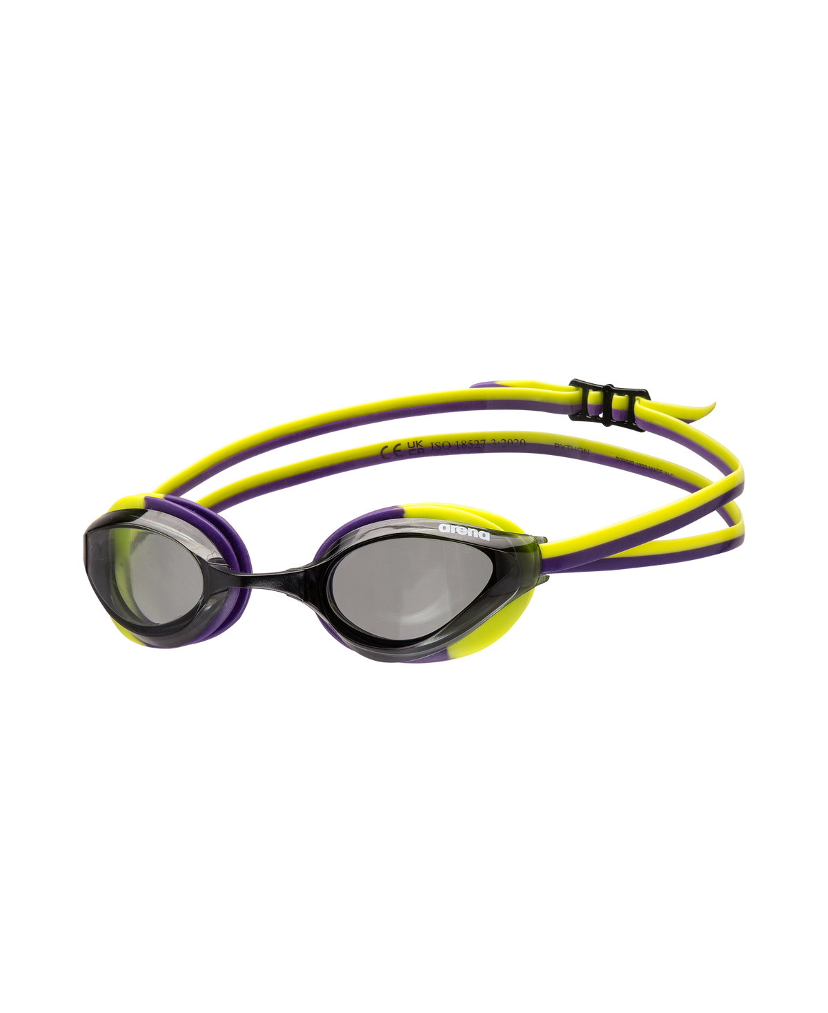 Arena Python (Racing) Goggles-Smoke/Plum/Artic/Lime - Aqua Style Saudi Arabia