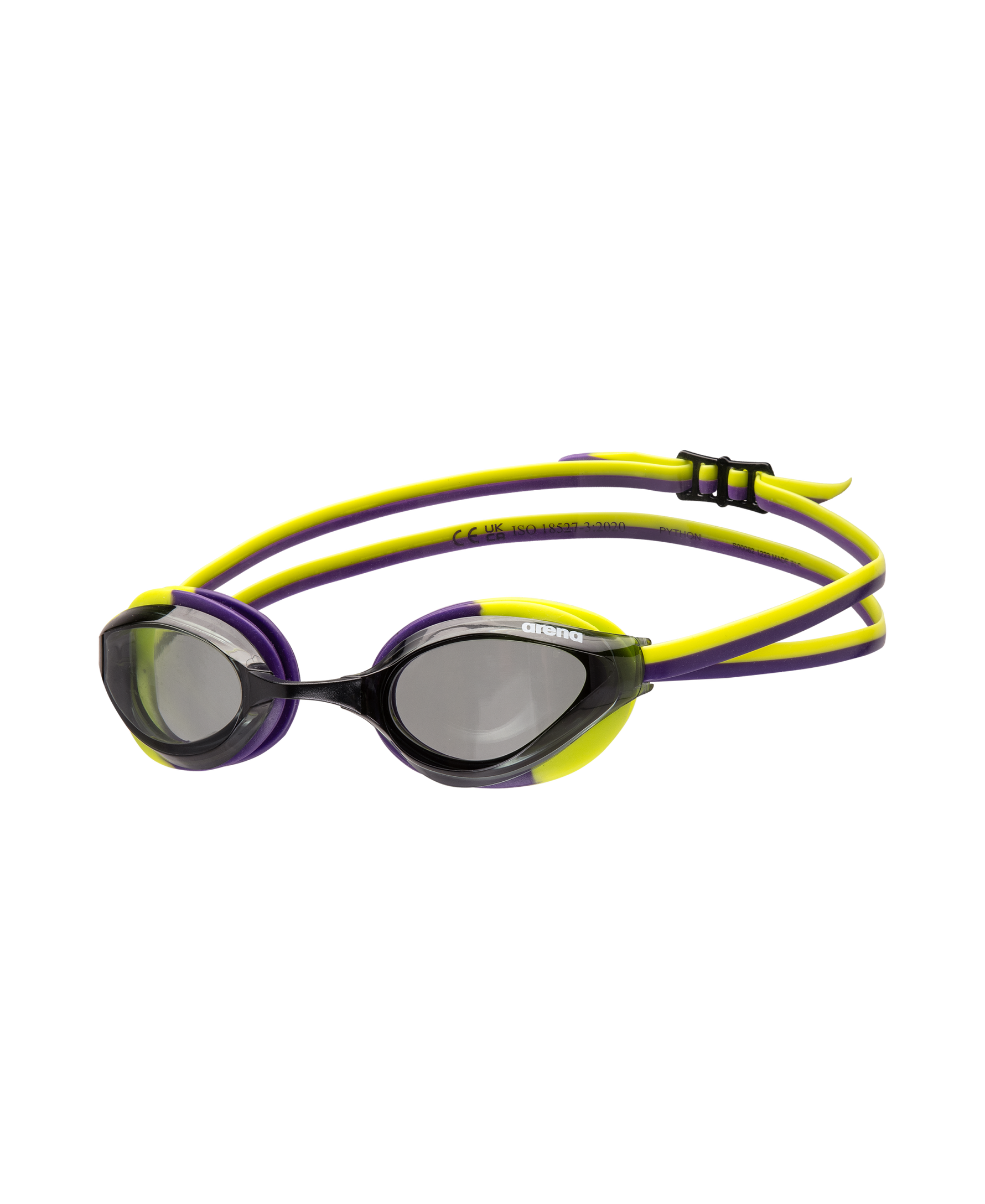 Arena Python (Racing) Goggles-Smoke/Plum/Artic/Lime - Aqua Style Saudi Arabia