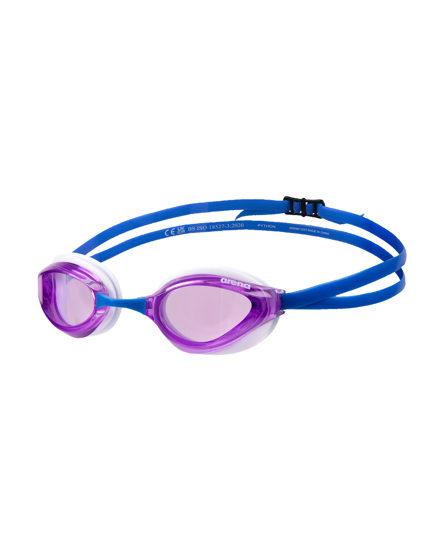 Arena Python (Racing) Goggles - Violet / White / Blue - Aqua Style Saudi Arabia