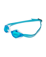 Arena Python (Racing) Goggles-Blue/White/Sky - Aqua Style Saudi Arabia