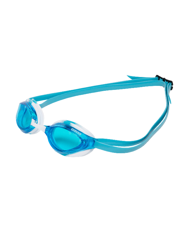 Arena Python (Racing) Goggles-Blue/White/Sky - Aqua Style Saudi Arabia