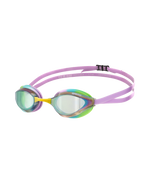 Arena Python Mirror (Racing) Goggles-Green/Violet/Green - Aqua Style Saudi Arabia