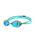 Arena Python Mirror (Racing) Goggles-Turquoise/Water/Blue/Cosmo - Aqua Style Saudi Arabia