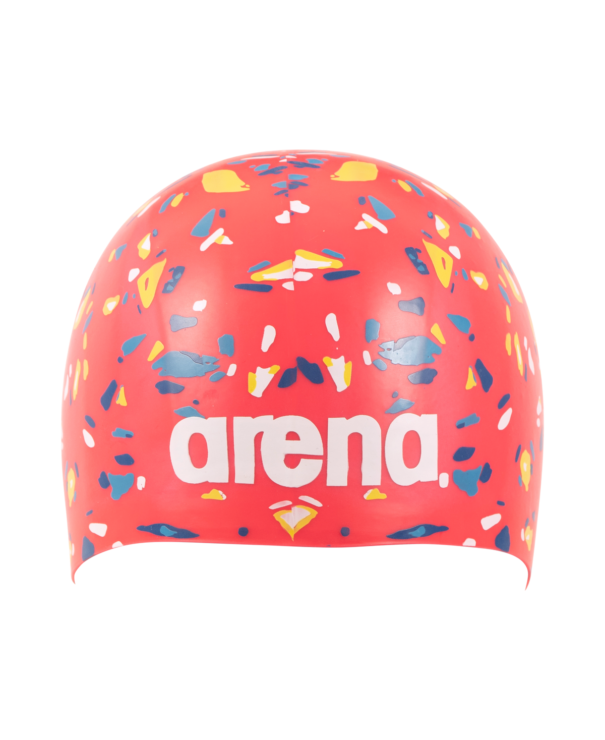 Arena Poolish Moulded Swim Caps-Red - Aqua Style Saudi Arabia