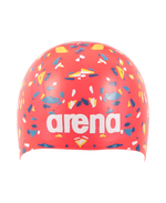 Arena Poolish Moulded Swim Caps-Red - Aqua Style Saudi Arabia