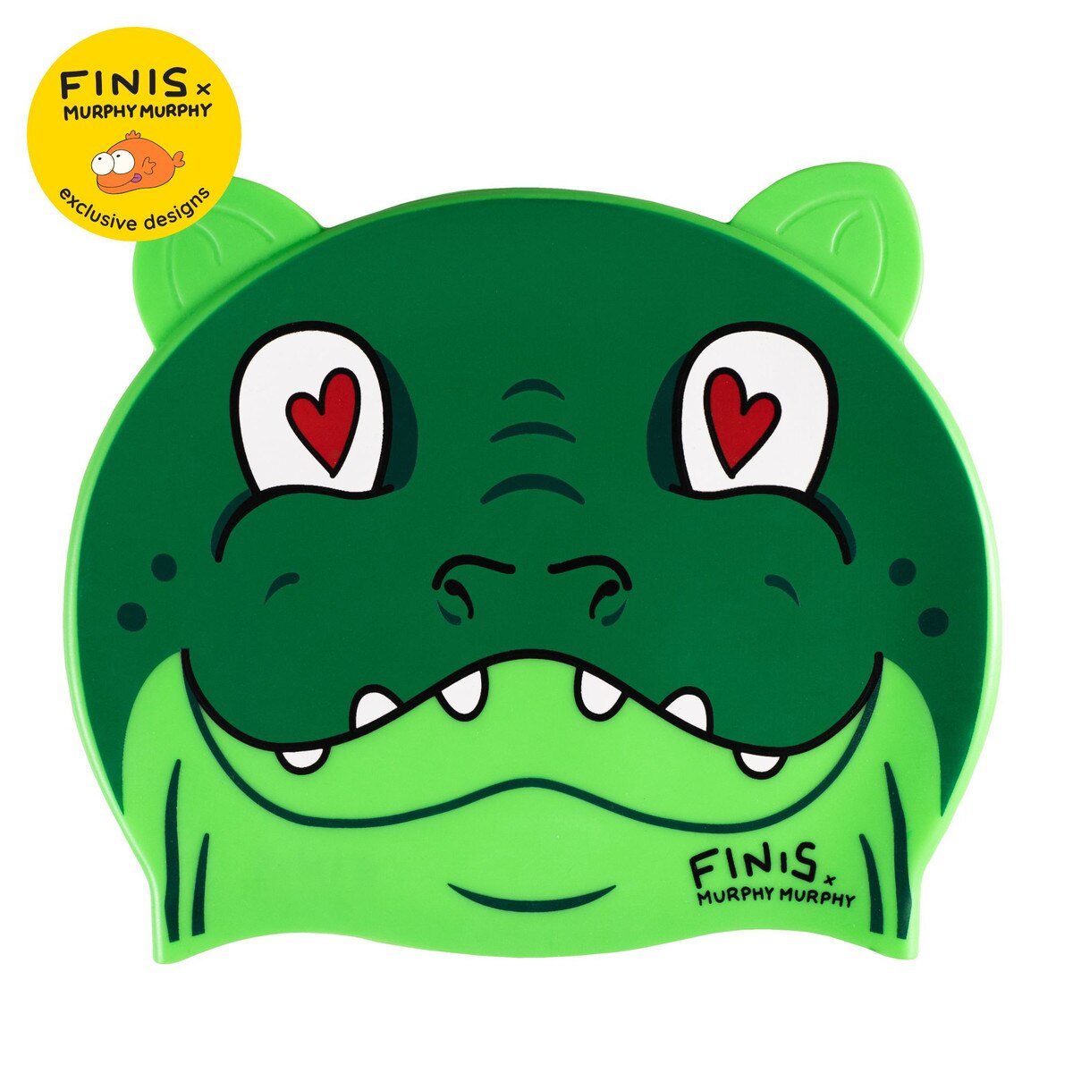 FINIS Swim Caps Animal Heads - Crocodile - Aqua Style Saudi Arabia
