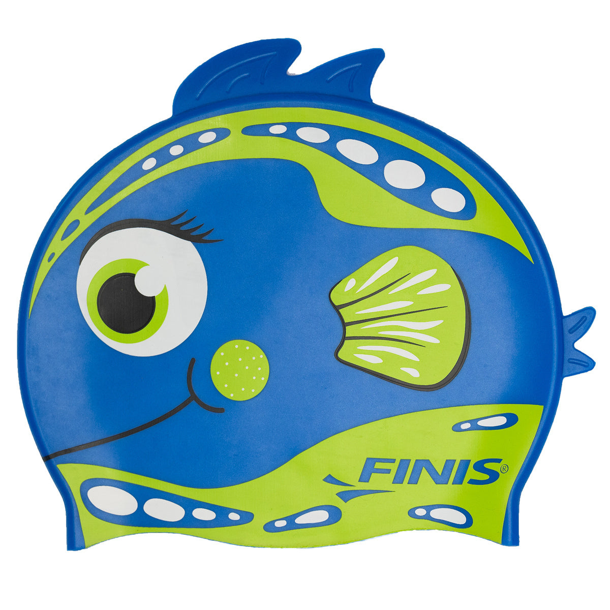 FINIS Swim Caps Animal Heads - Parrot Fish Blue - Aqua Style Saudi Arabia