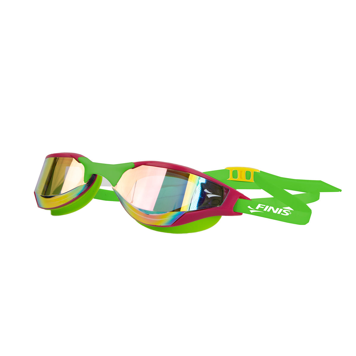 FINIS Hayden Goggle - Orange Mirror/Green - Aqua Style Saudi Arabia