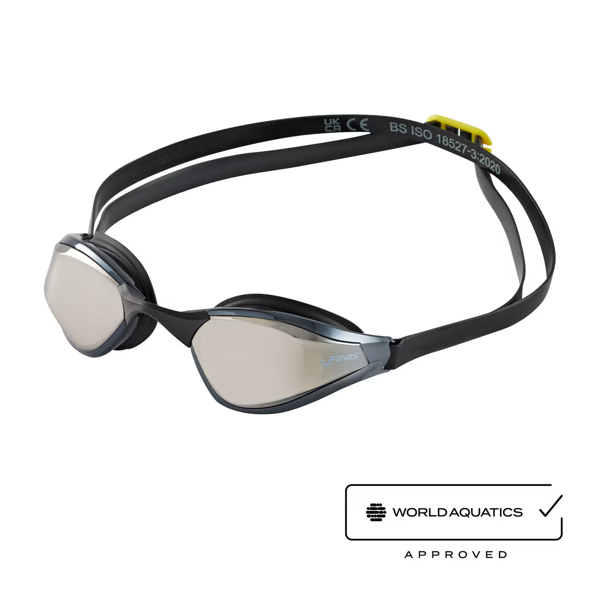 FINIS Mach 1 Racing Goggle - Titanium - Aqua Style Saudi Arabia