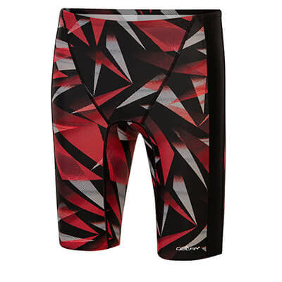 Dolfin XtraSleek Men's Galactic Red Spliced Jammer - Aqua Style Saudi Arabia