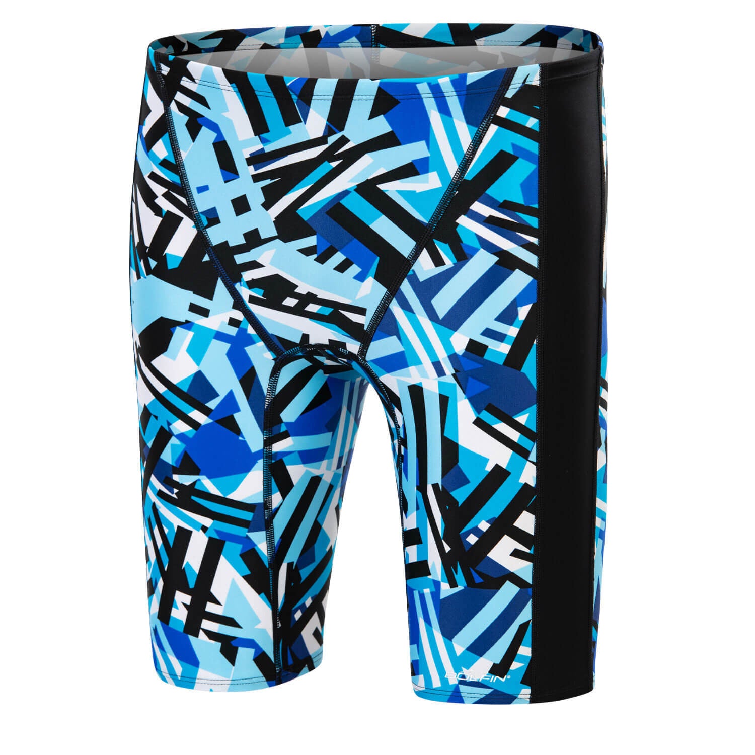 Dolfin XtraSleek Men's Tectonic Blue Spliced Jammer - Aqua Style Saudi Arabia
