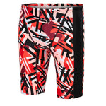 Dolfin XtraSleek Men's Tectonic Red Spliced Jammer - Aqua Style Saudi Arabia
