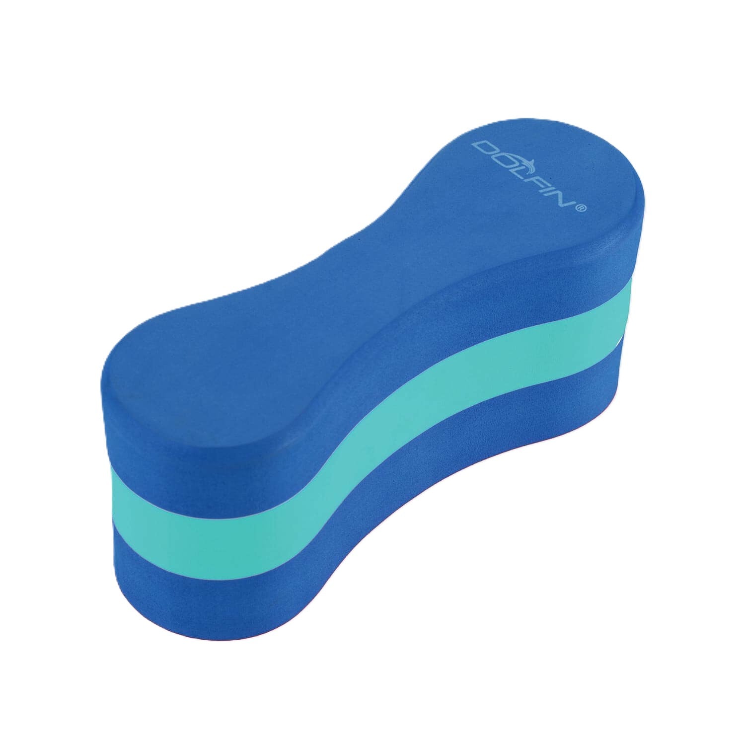 Dolfin Blue/Green Junior Pull Buoy - Aqua Style Saudi Arabia