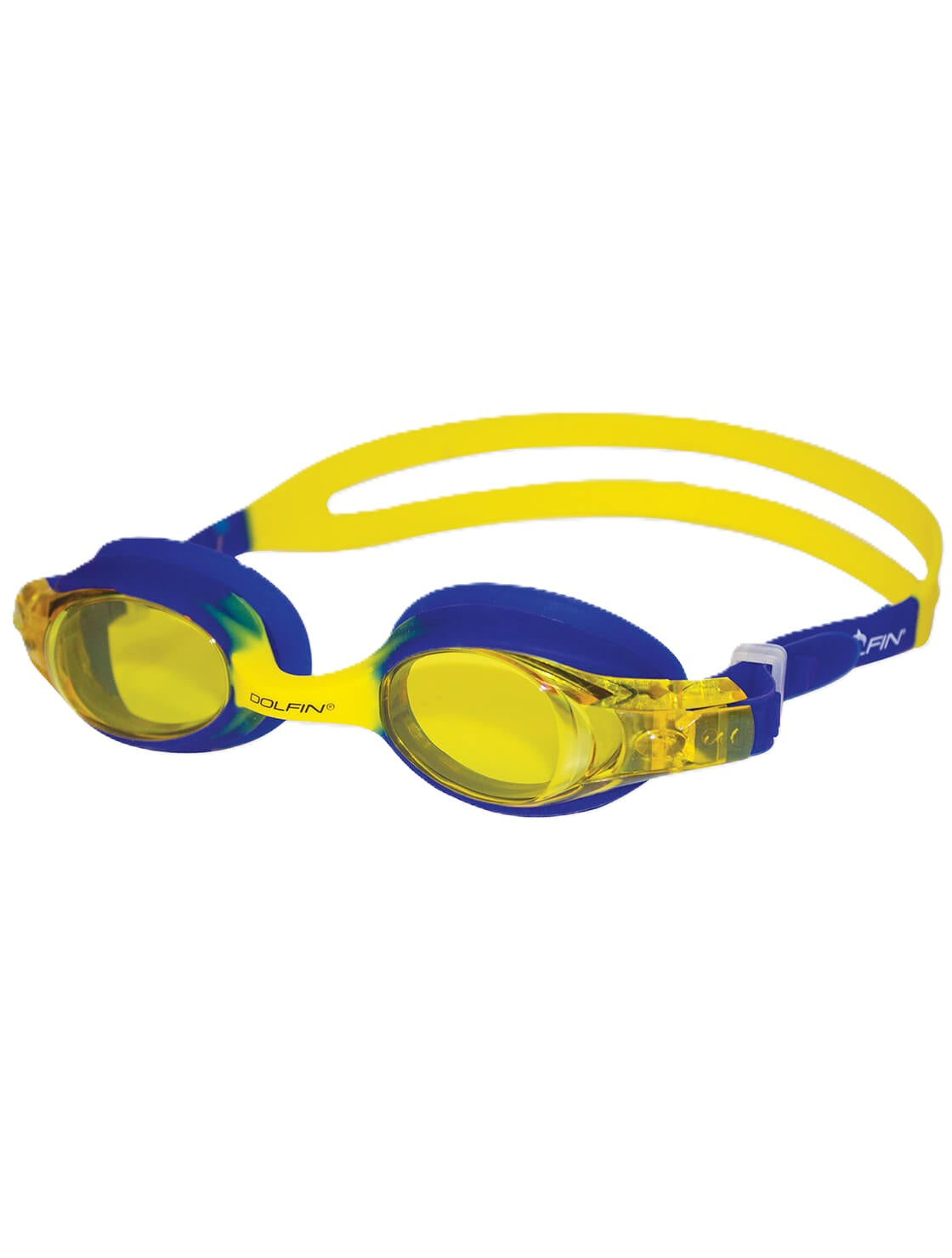Dolfin Flipper Junior Yellow/Blue Goggle - Aqua Style Saudi Arabia