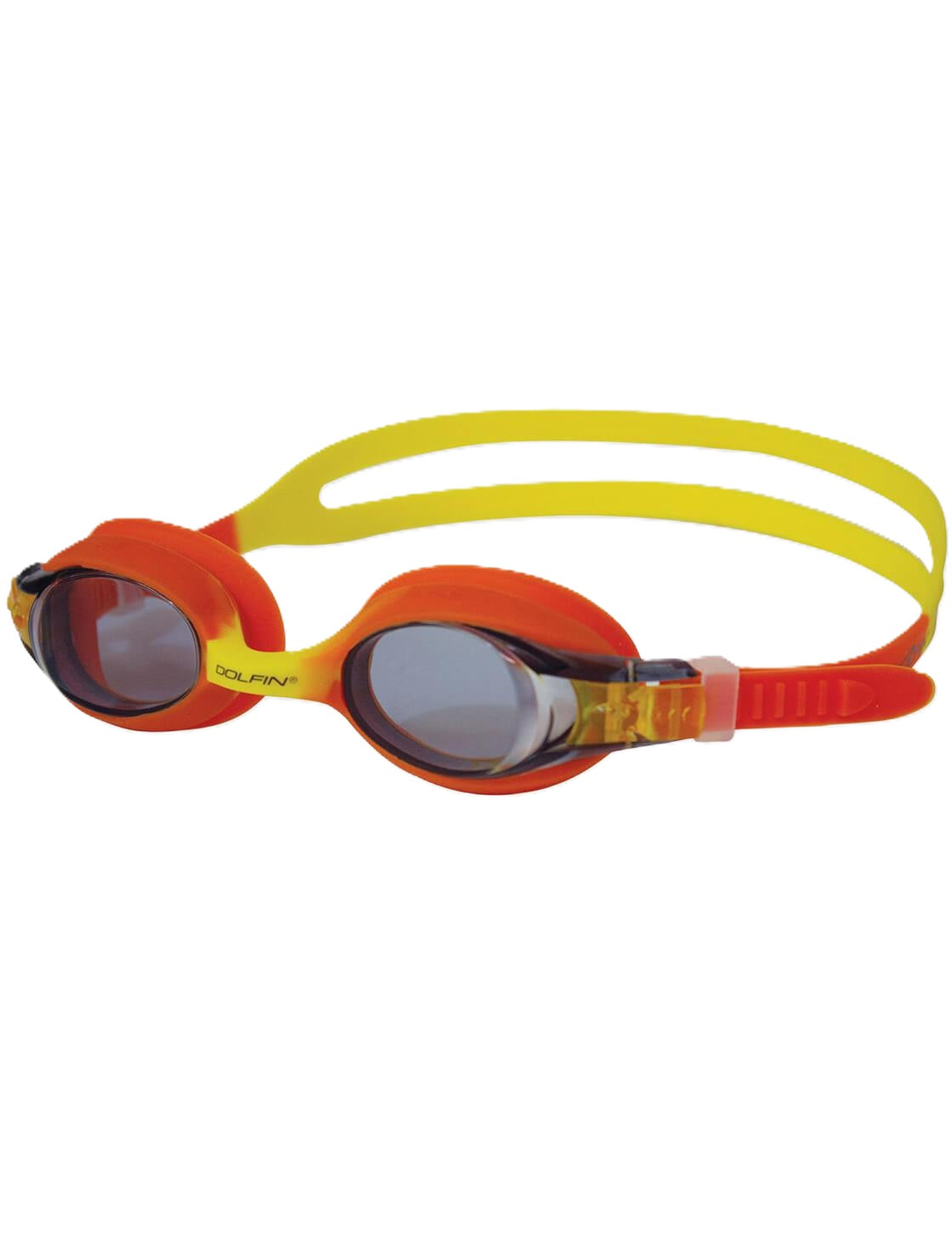 Dolfin Flipper Junior Orange/Yellow Goggle - Aqua Style Saudi Arabia