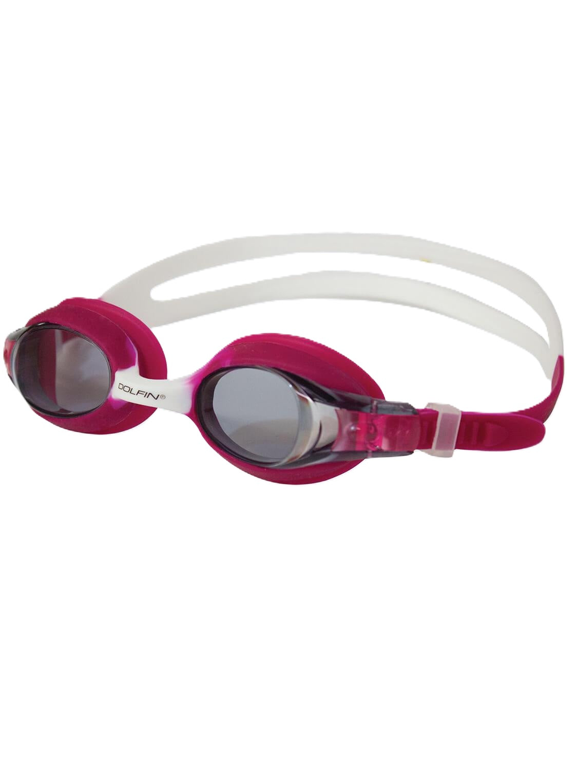 Dolfin Flipper Junior Pink/White Goggle - Aqua Style Saudi Arabia