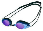 Arena Tracks Mirror Swim Goggles-Black/Blue Multi/Black-(Racing) - Aqua Style Saudi Arabia