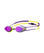 Arena Tracks Mirror Swim Goggles-Violet/Plum/Artic/Lime-(Racing) - Aqua Style Saudi Arabia