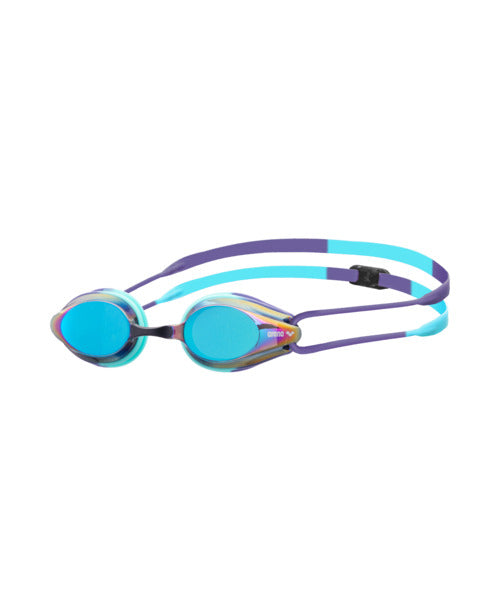 Arena Tracks Mirror Swim Goggles-Turquoise/Future/Dusk/Wate-(Racing) - Aqua Style Saudi Arabia