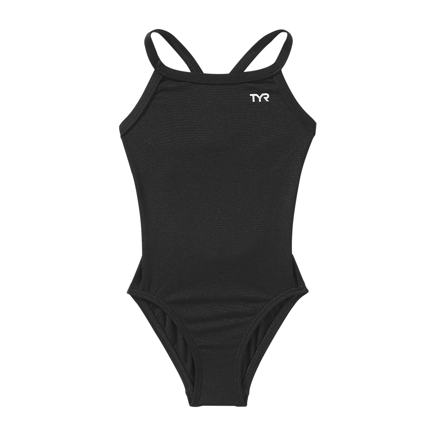 TYR Durafast Elite® Girls'' Diamondfit Swimsuit - Solid - Aqua Style Saudi Arabia