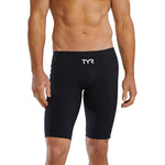 TYR Men's Invictus Jammer Swimsuit -Black Solid