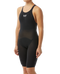 TYR Invictus Women's Open Back Racing Suit in Black / Royal Solid, product view