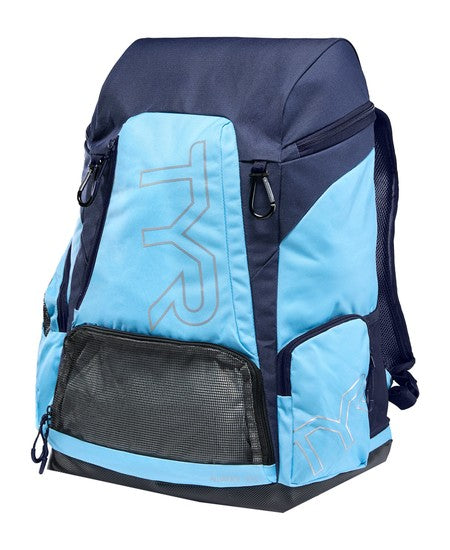 TYR Spirit Team Alliance 45L Backpack-Lt Blu/Nvy - Aqua Style Saudi Arabia