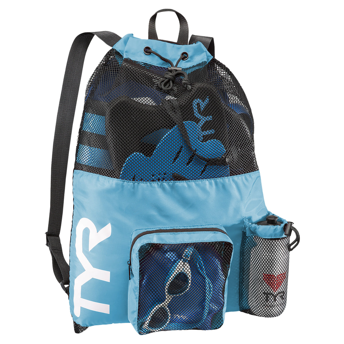 TYR 40L Big Mesh Mummy Backpack-Blue - Aqua Style Saudi Arabia