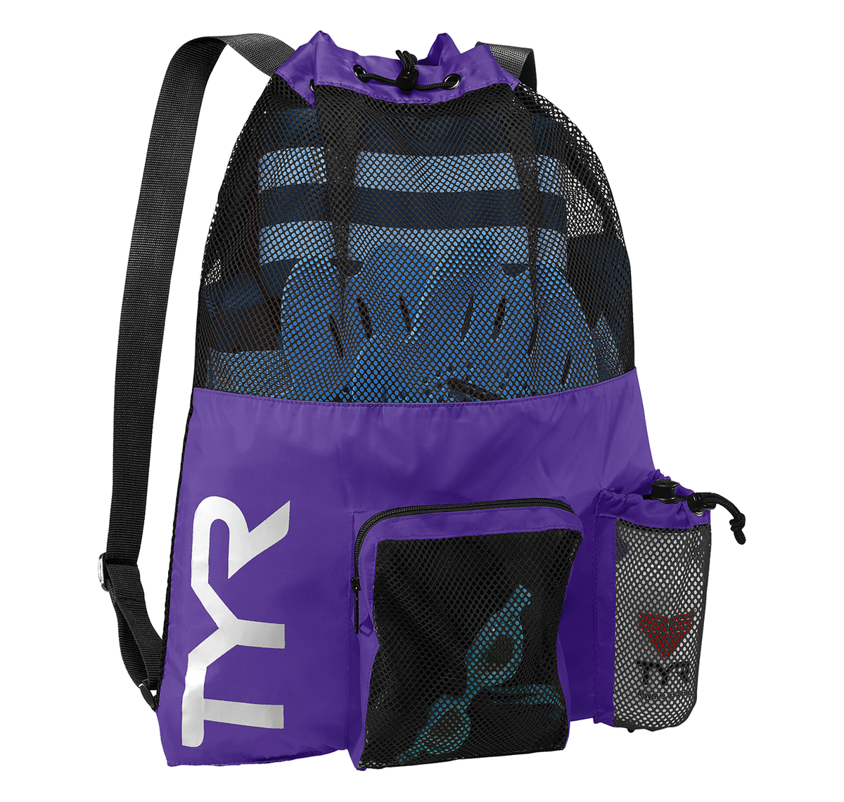 TYR 40L Big Mesh Mummy Backpack-Purple - Aqua Style Saudi Arabia