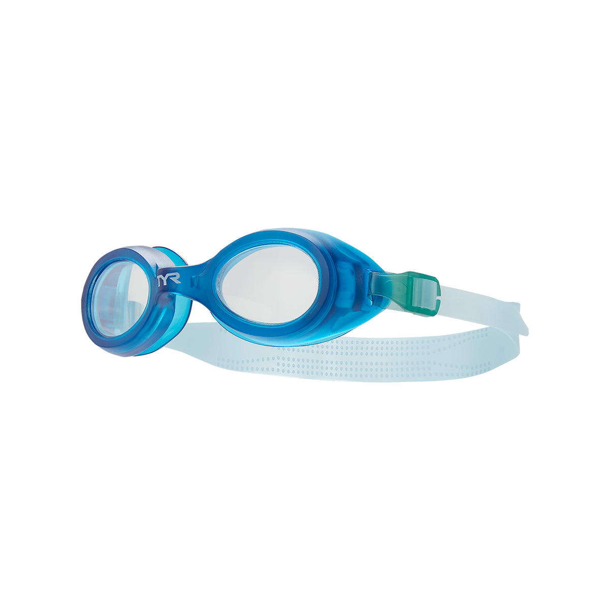TYR Aqua Blaze™ Kids' Goggles-Clear/Blue(Ages 3–10) - Aqua Style Saudi Arabia