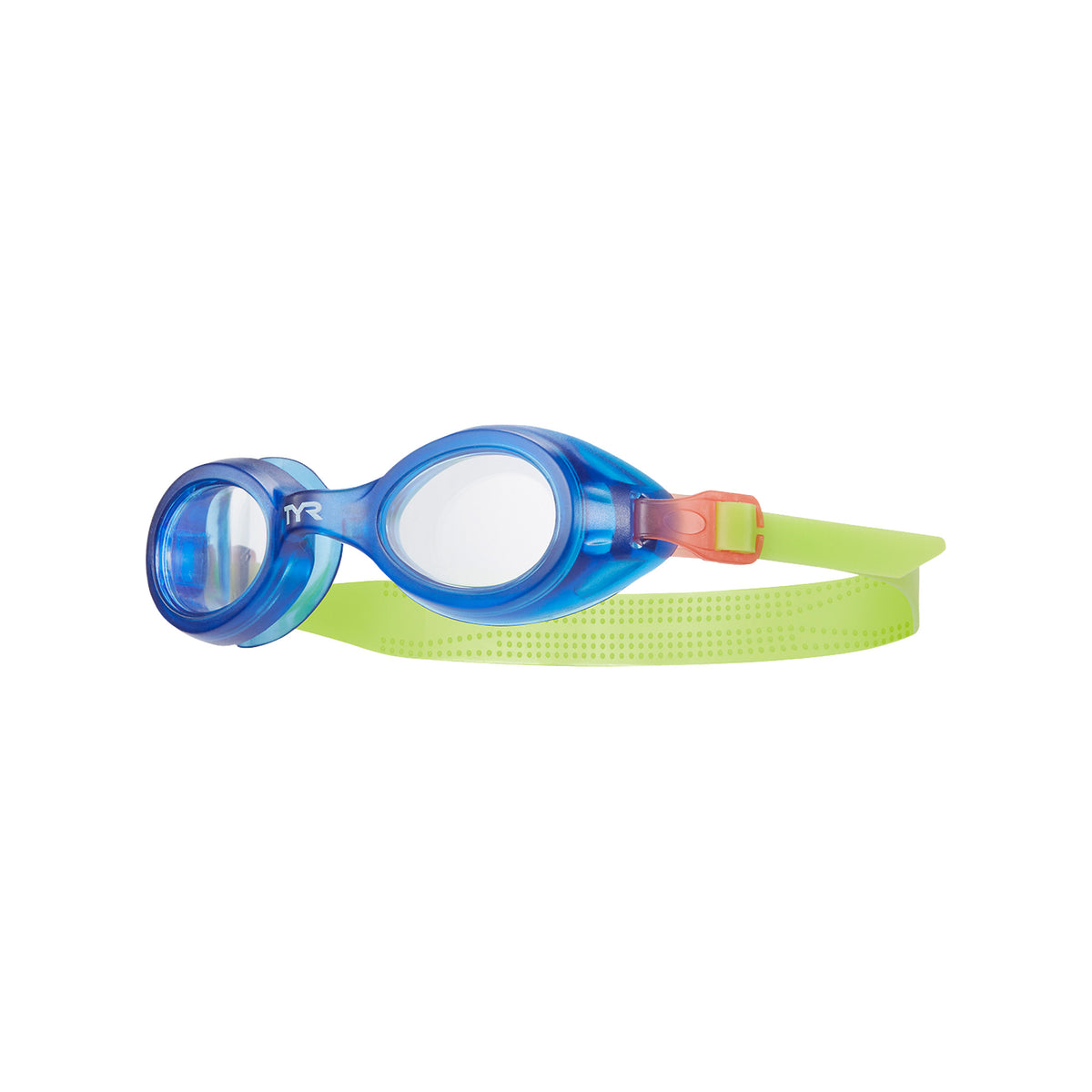 TYR Aqua Blaze™ Kids' Goggles-Blue/Yellow(Ages 3–10) - Aqua Style Saudi Arabia