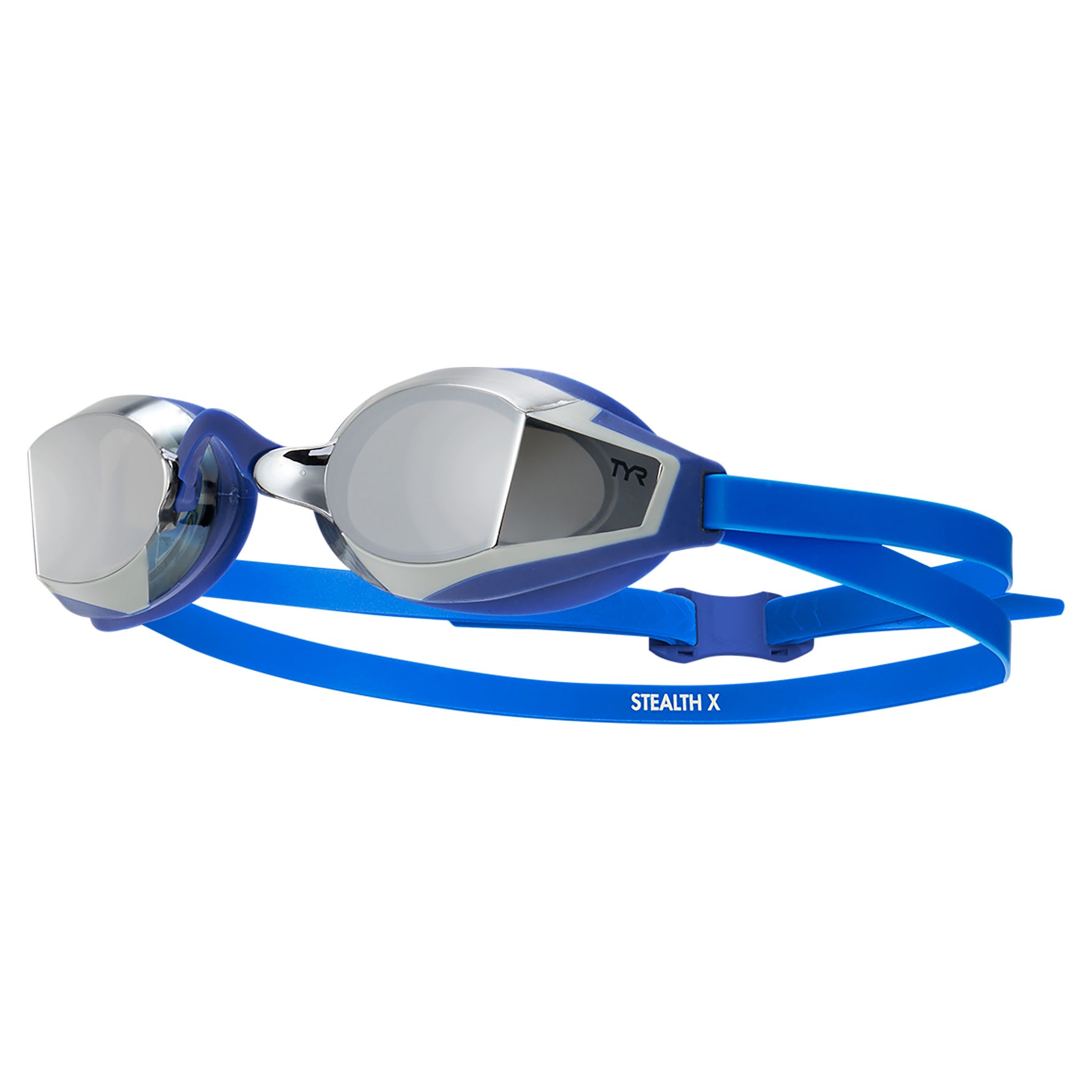 TYR Stealth-X Mirrored Performance Goggles-Blue/Multi - Aqua Style Saudi Arabia