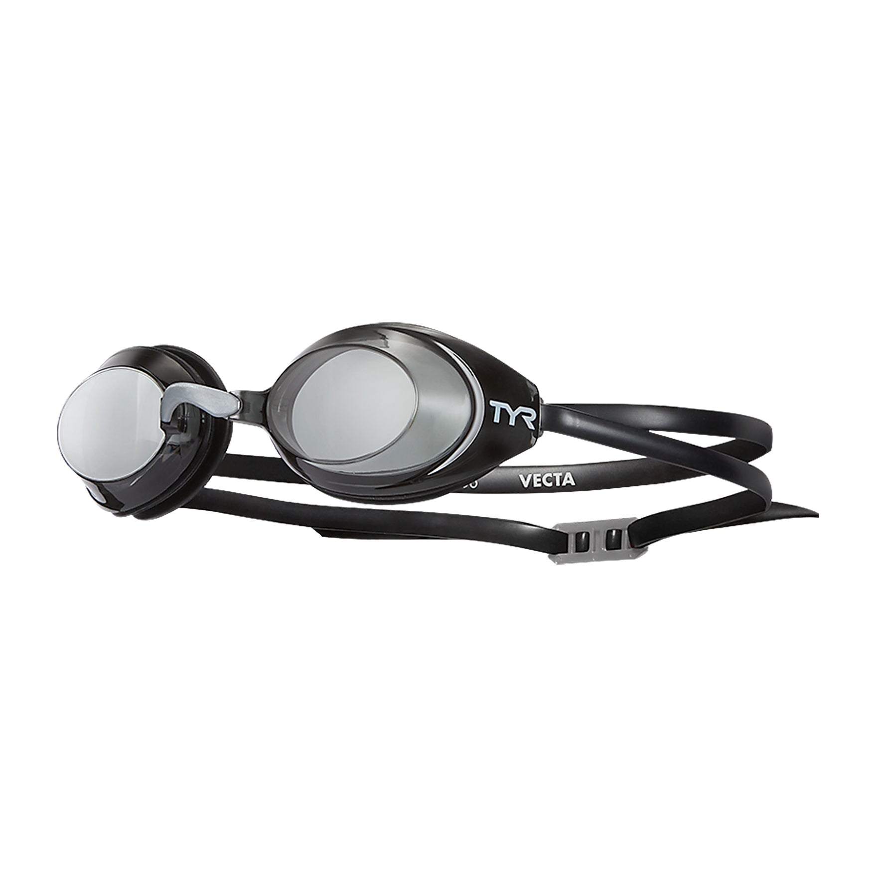 TYR Adult Vecta Racing Goggles-Smoke/Black - Aqua Style Saudi Arabia
