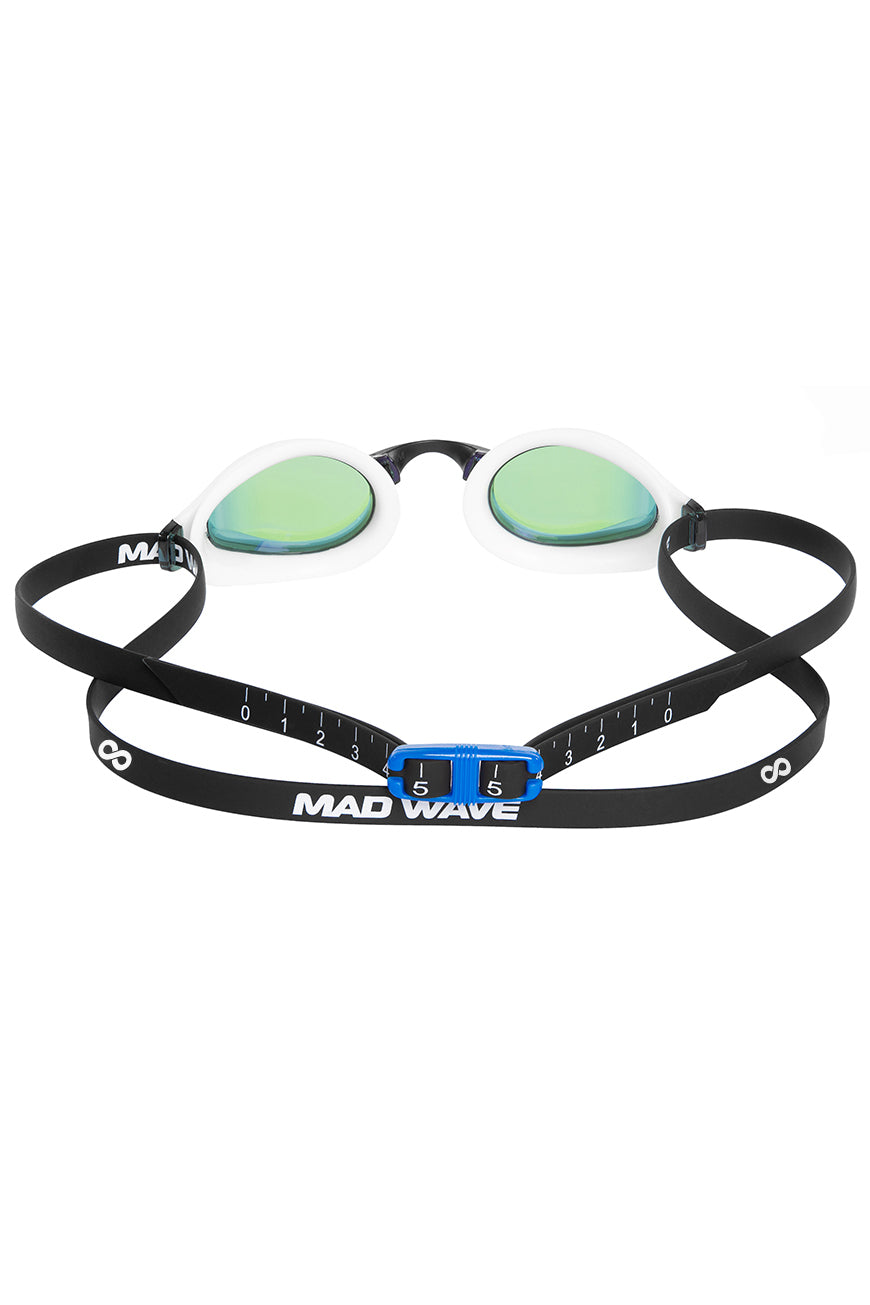 نظارة سباحة للسباق Mad Wave Accelerator Nano Rainbow
