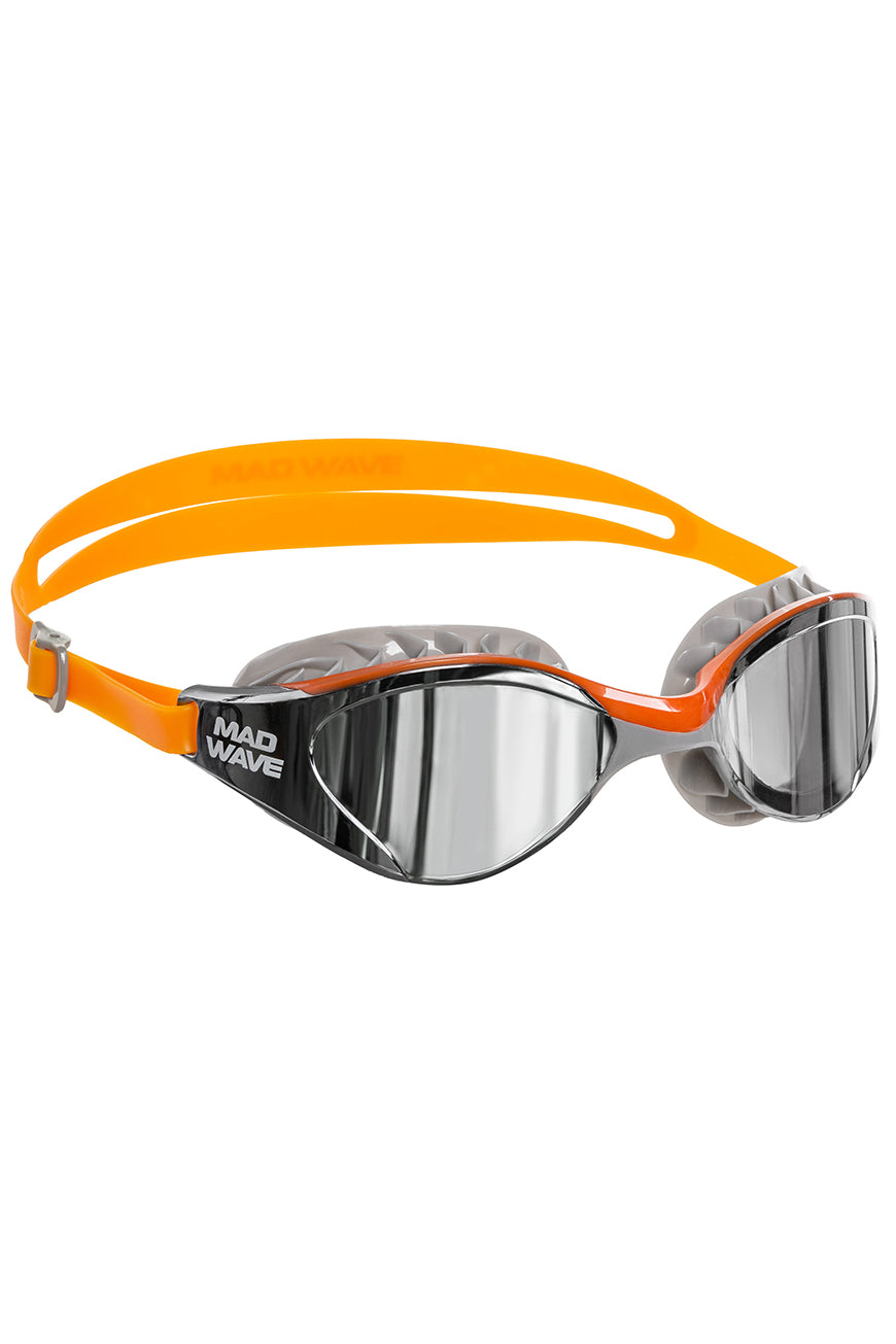 نظارة سباحة للتدريب بعدسات عاكسة Mad Wave Hydro Flex Nano