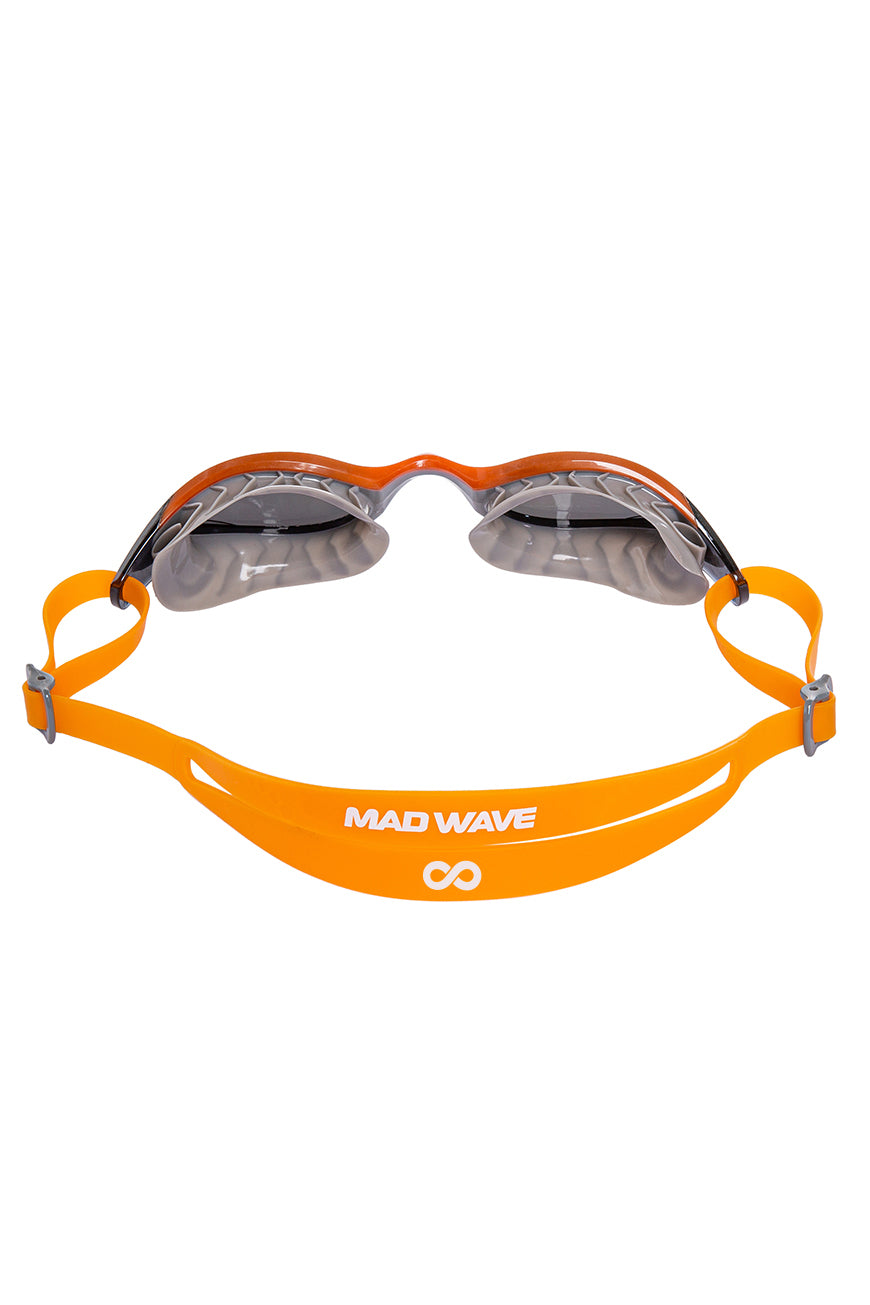 نظارة سباحة للتدريب بعدسات عاكسة Mad Wave Hydro Flex Nano